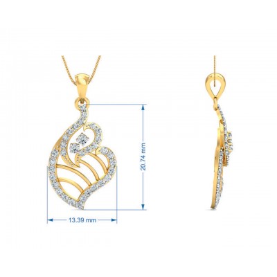 Talia diamond Pendant